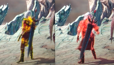 Dante style color effect switch