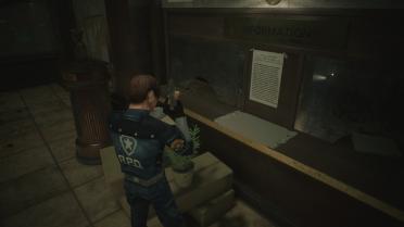 No interactive prompt-classic RE2 style