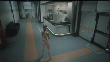 Claire Ripped Fishnet Stockings + Black Sandals + Full Body Tattoo MOD