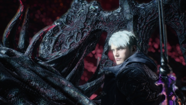 DMC Dante's long hair to Nero