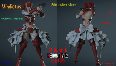 Rocky Heroes Flash Princess Replaces Claire MOD