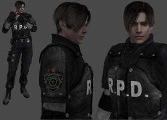 Leon Resident Evil 4 RPD Classic Costume