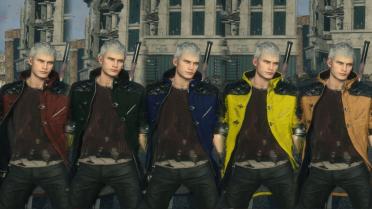 Nero Original Coat Recolors (clothing coloring)
