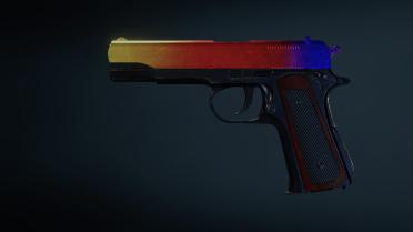 Leon Route B initial pistol M1911 more color schemes