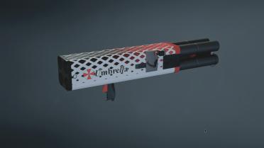 Umbrella release-anti-tank rocket