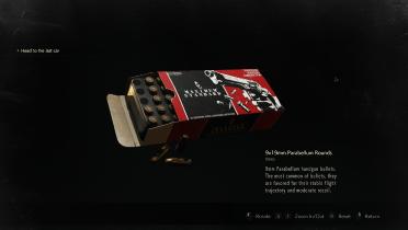 Realistic ammunition name