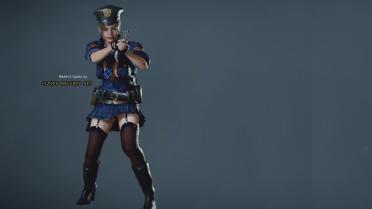 Claire wears 6th generation Helena RPD skirt MOD