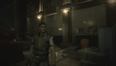 REmake - Chris Stars Over Leon Injured