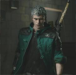 Devil May Cry 5 Nero Blue Exorcist