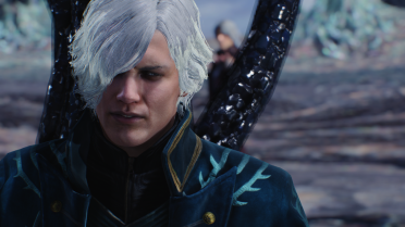 Virgil puts on V hairstyle