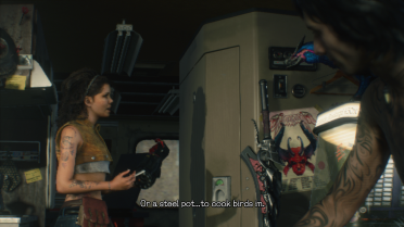 Nico doesn't wear glasses