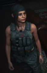 Claire military clothing DLC color change