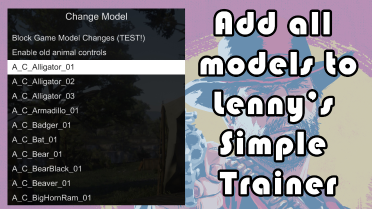 lstinigenergator (applicable to Lenny's simple trainer)