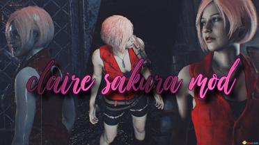 Claire COS Sakura Haruno Costume