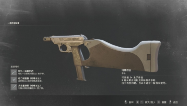 Leon's initial pistol Matilda changed color