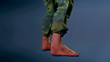 Barefoot Claire Corresponds to Military Uniform Mod