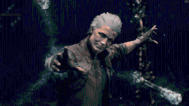 Dante's big back head (Vergil hairstyle)