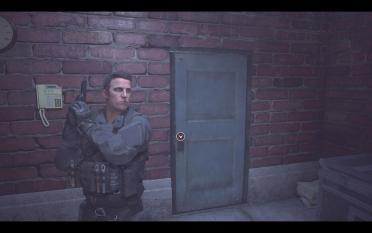 Chris: Wearing code-named Veronica clothing to replace Leon