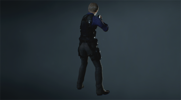 Leon wears Resident Evil 6 Asian main mission costume