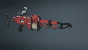 Red flame sprayer