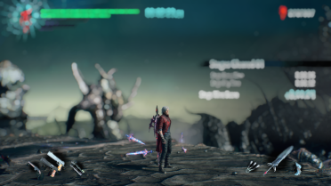 The sword that Virgil summoned for Dante