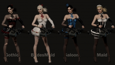 Claire Princess Gothic replaces the mafia dress with a 1.31 public version