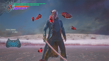 Oni Mask for Dante replace Dr Faust