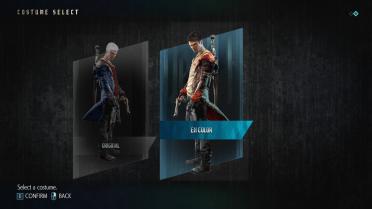 DmC Donte in Selection Screen