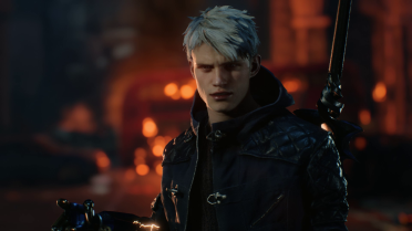 DMC Dante's long hair to Nero