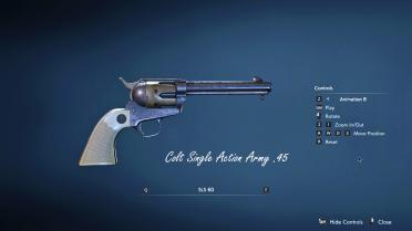 A variety of SLS 60 replaces Claire's initial pistol