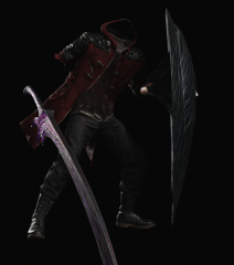 Proto Vergil and Scudo Nero