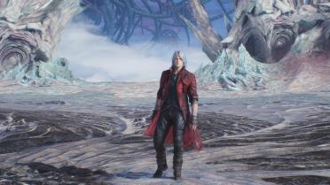Dante's crimson coat