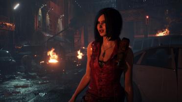 Claire with long hair