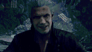 Dante's big back head (Vergil hairstyle)