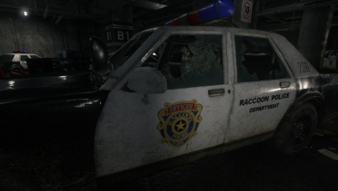 Police car dark chronicle style RPD logo