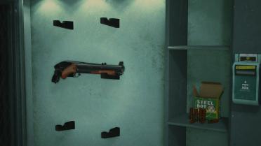 The shotgun used by Claire