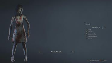 Sloppy Kayako girl replaces vine zombies