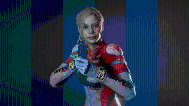 Claire Redfield Blonde-Swap default hair