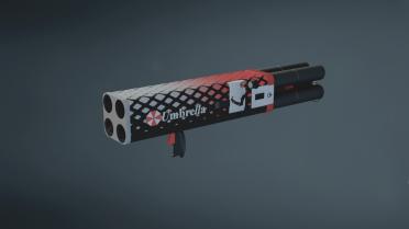 Umbrella release-anti-tank rocket