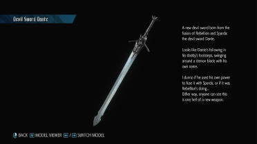 DSD to Rebellion (or Sparda)