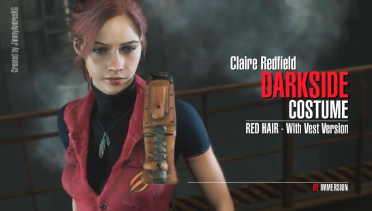 Red hair in DarkSide costume