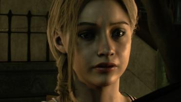 Claire, Catherine, Leon's clothing and hairstyles