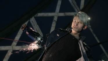 DMC Dante's long hair to Nero
