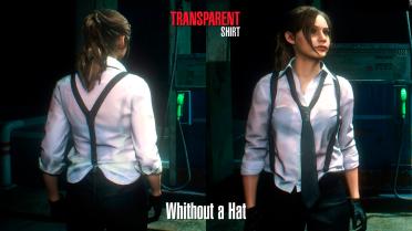 Claire Noir see-through shirt