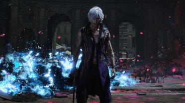 V's permanent gray hair