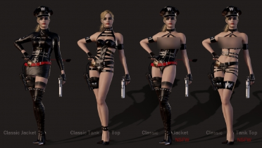 Claire Bad Cop Warden