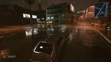 Wet road RTX