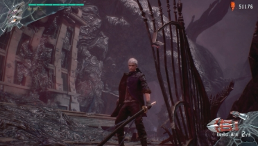 Vergil weapon Yamato replaces Nero Red Queen