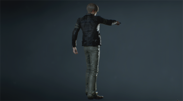 Leon wears a 6th costume