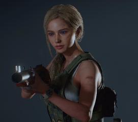 Annet’s hair replaces all of Claire’s clothing (modular)